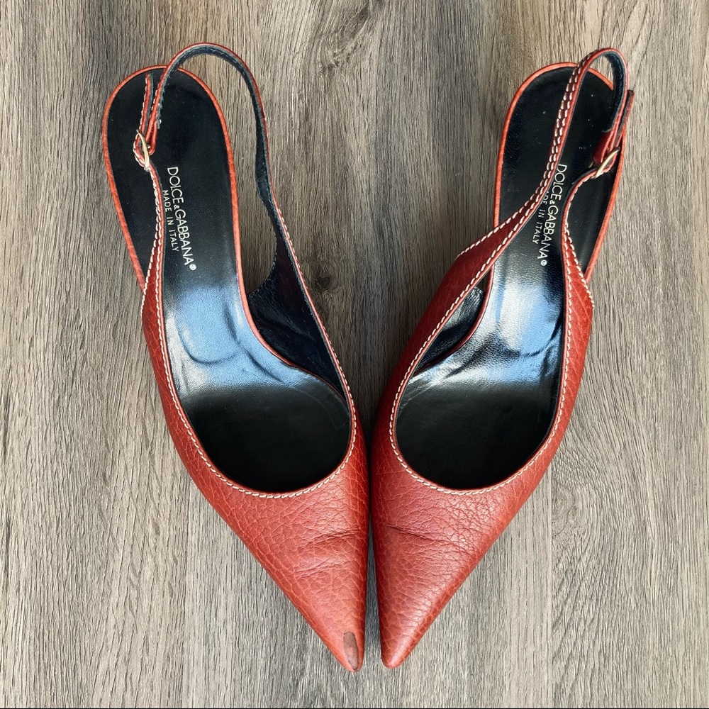 🎈CLOSET CLEAR OUT🎈Dolce&Gabbana Slingback heels